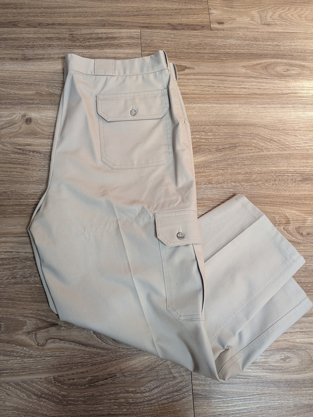 Wolverine Vintage Beige Cargo Fatigue Military Pants 38